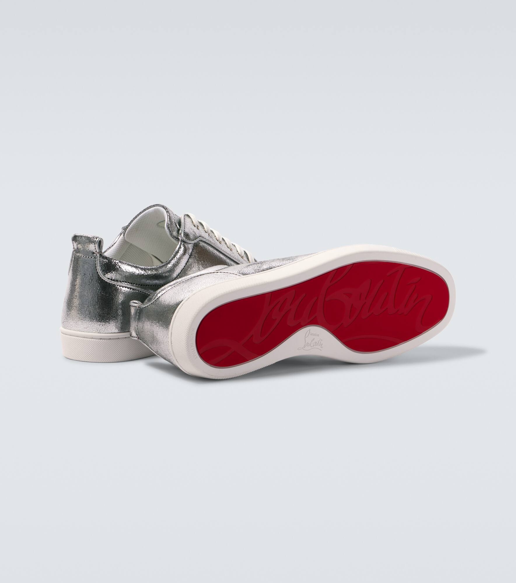 Louis Junior metallic leather sneakers - 7