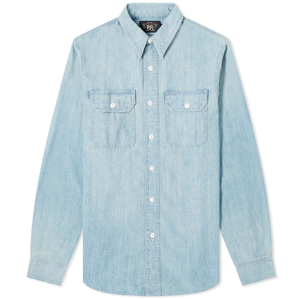 RRL Illinois Denim Shirt - 1