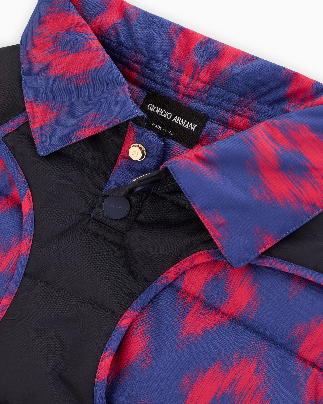 Poldo x Giorgio Armani Ikat print raincoat - 2