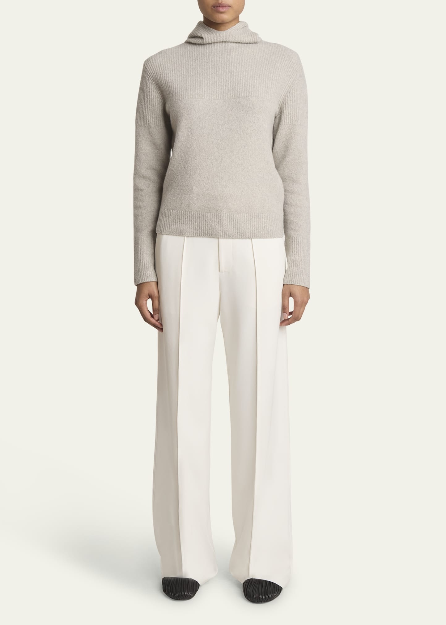 Greta Lofty Cashmere Hooded Sweater - 2