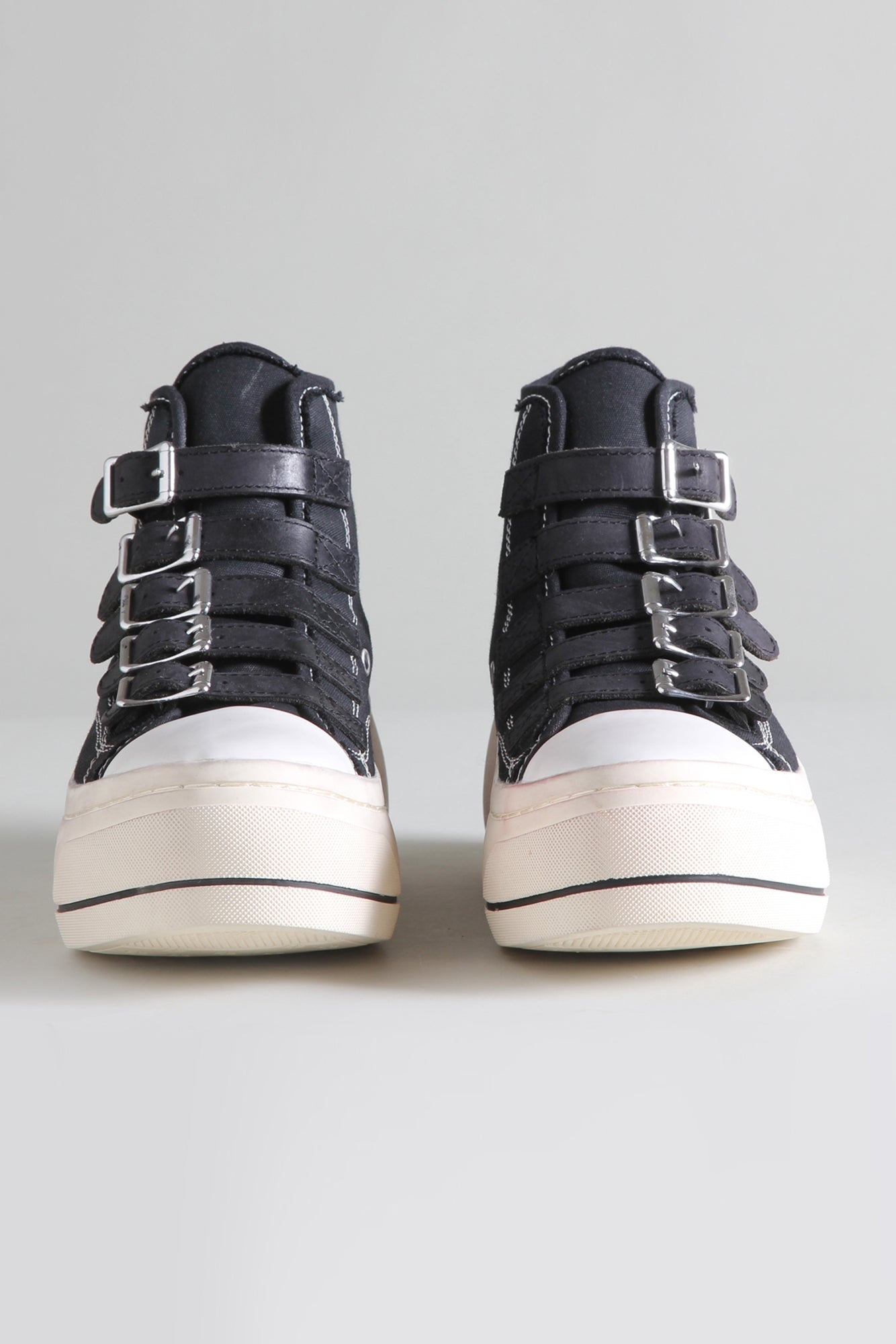 LACE FREE BUCKLE KURT - BLACK - 3