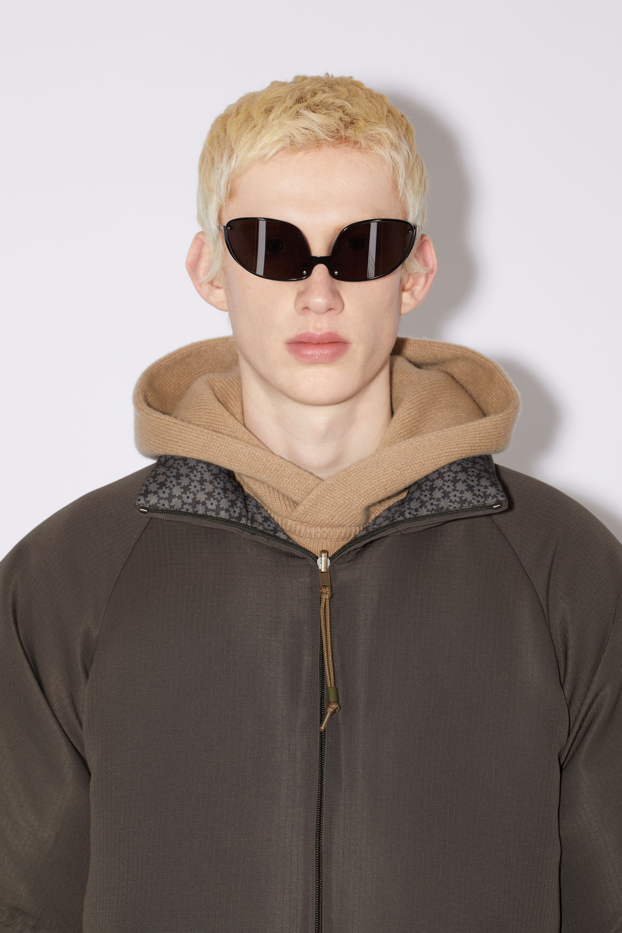 Reversible down jacket - Chestnut brown - 7