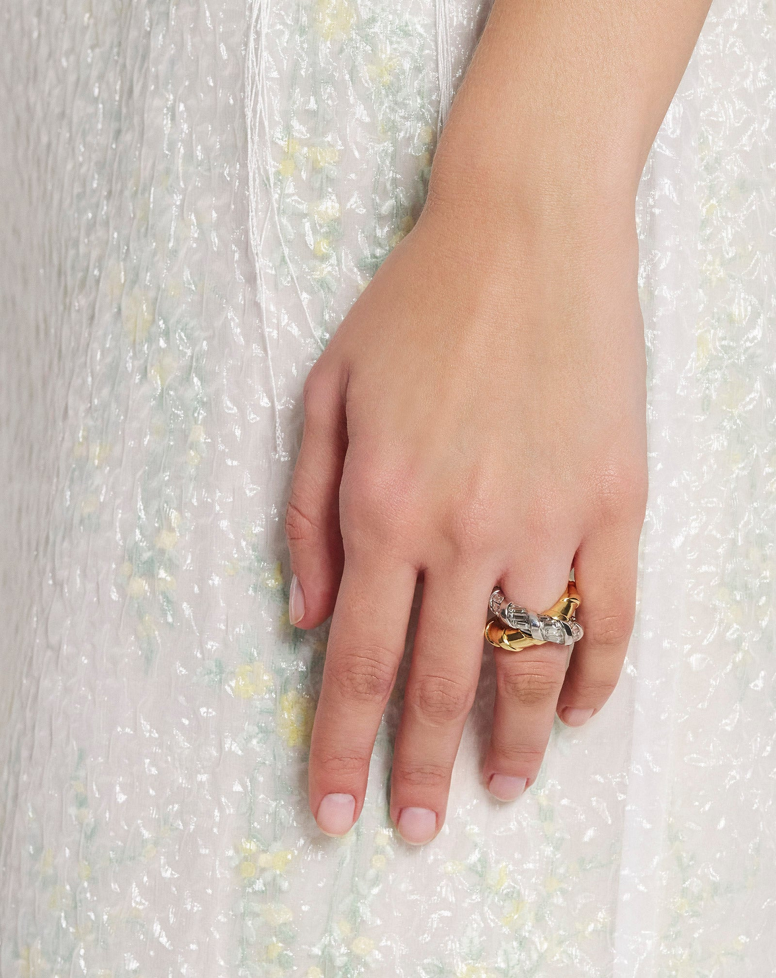 BAGUETTES MELODIE RING - 4