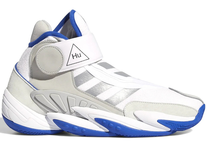 adidas Crazy BYW Hu Pharrell White Silver Royal 1