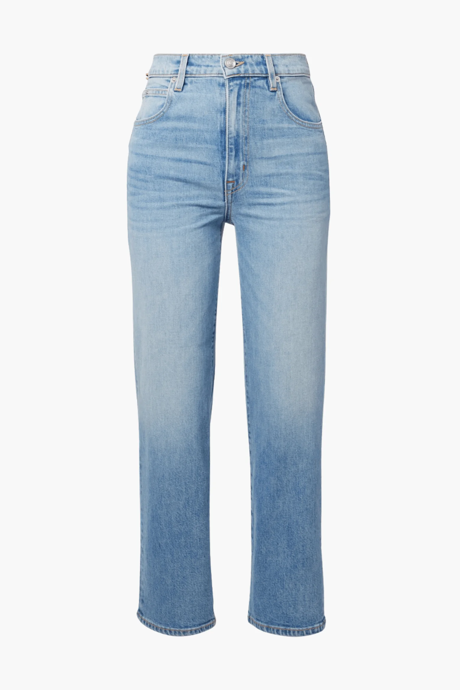 LONDON HIGH RISE STRAIGHT CROP JEAN - 1