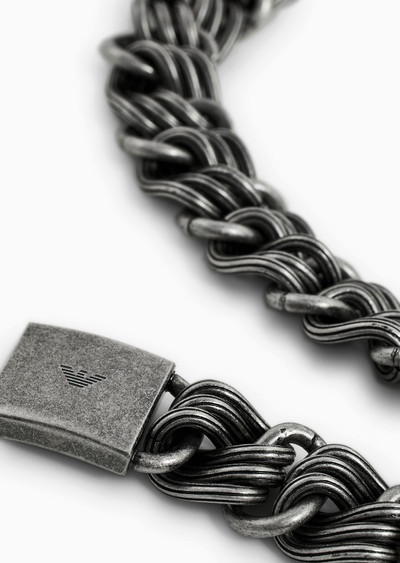 EMPORIO ARMANI Stainless Steel Chain Bracelet outlook