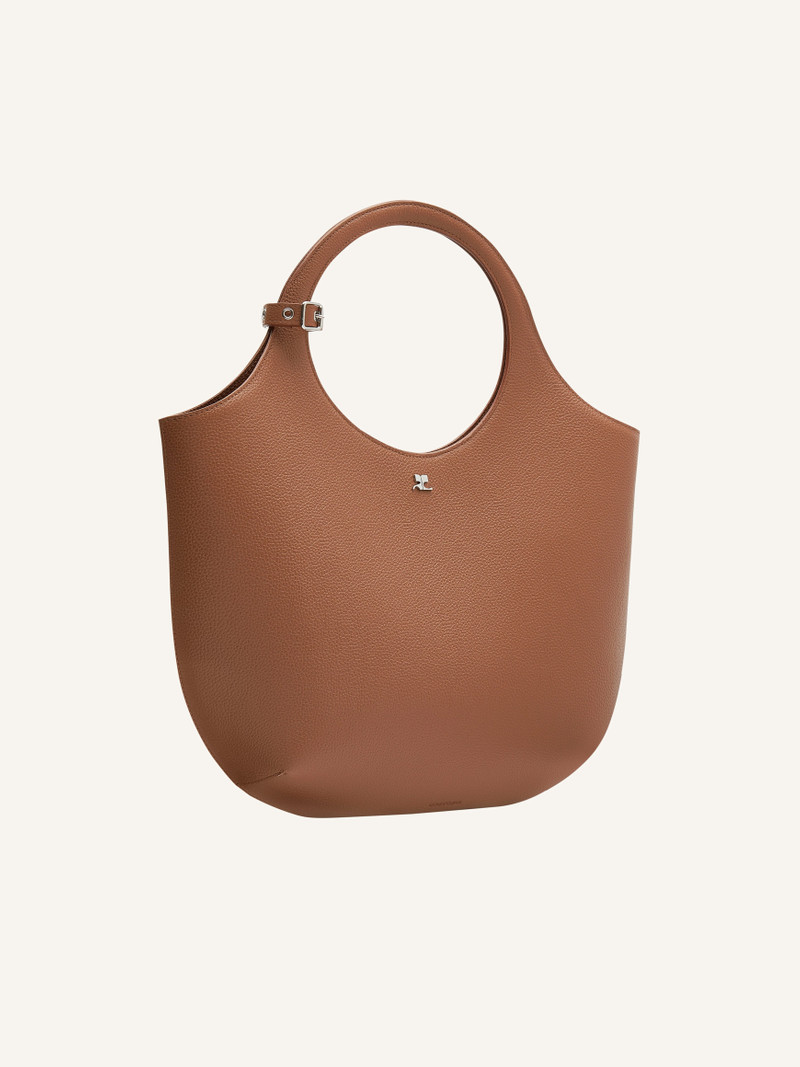 MEDIUM HOLY GRAINED LEATHER BAG 3