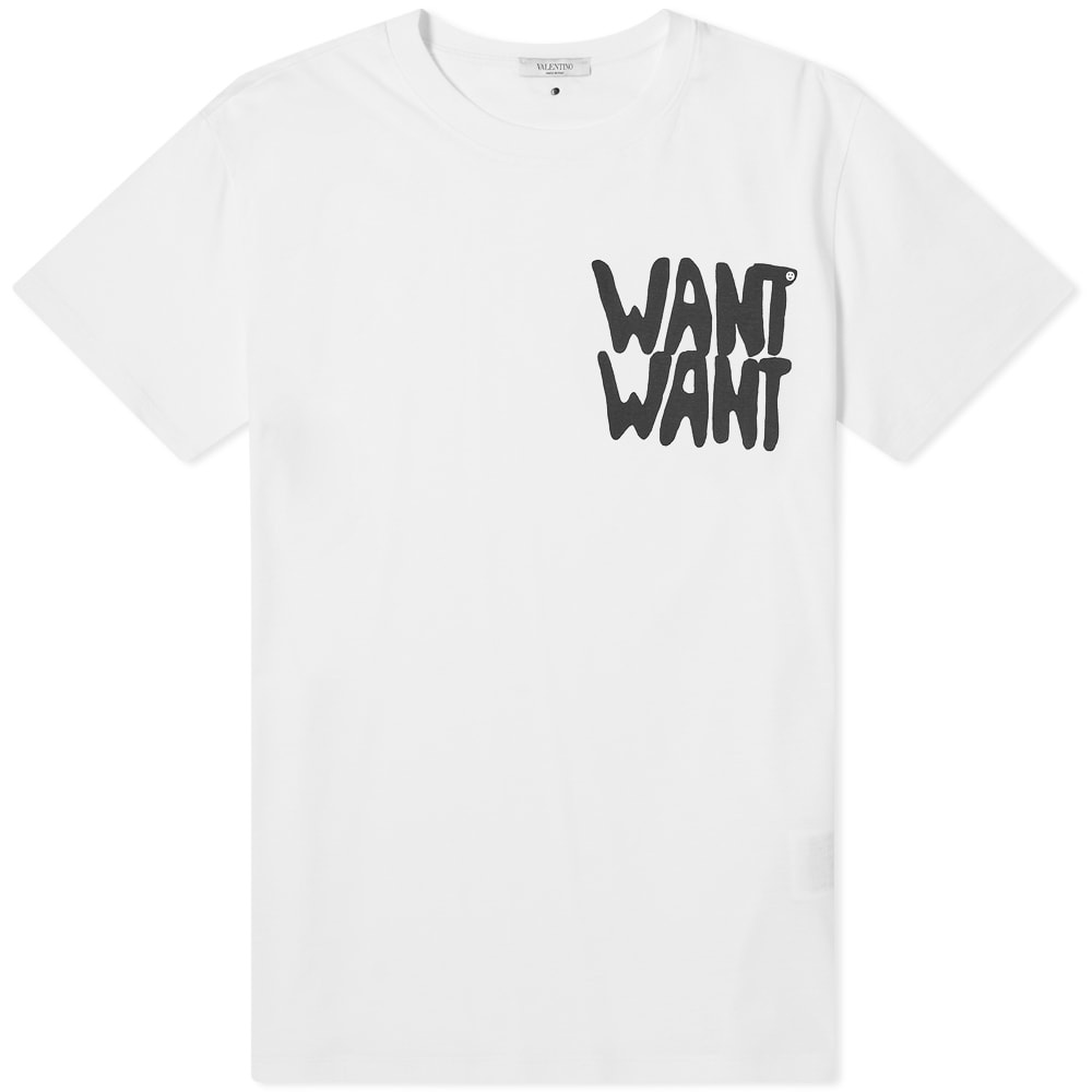 Valentino x Melanie Matranga Want Want Small Print Tee - 1