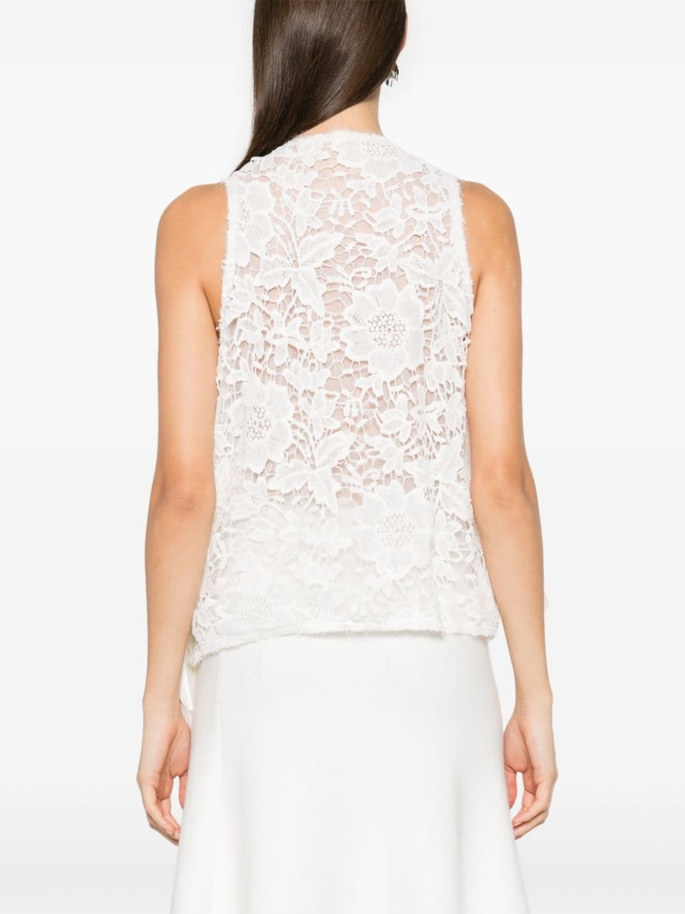 floral-lace top - 4