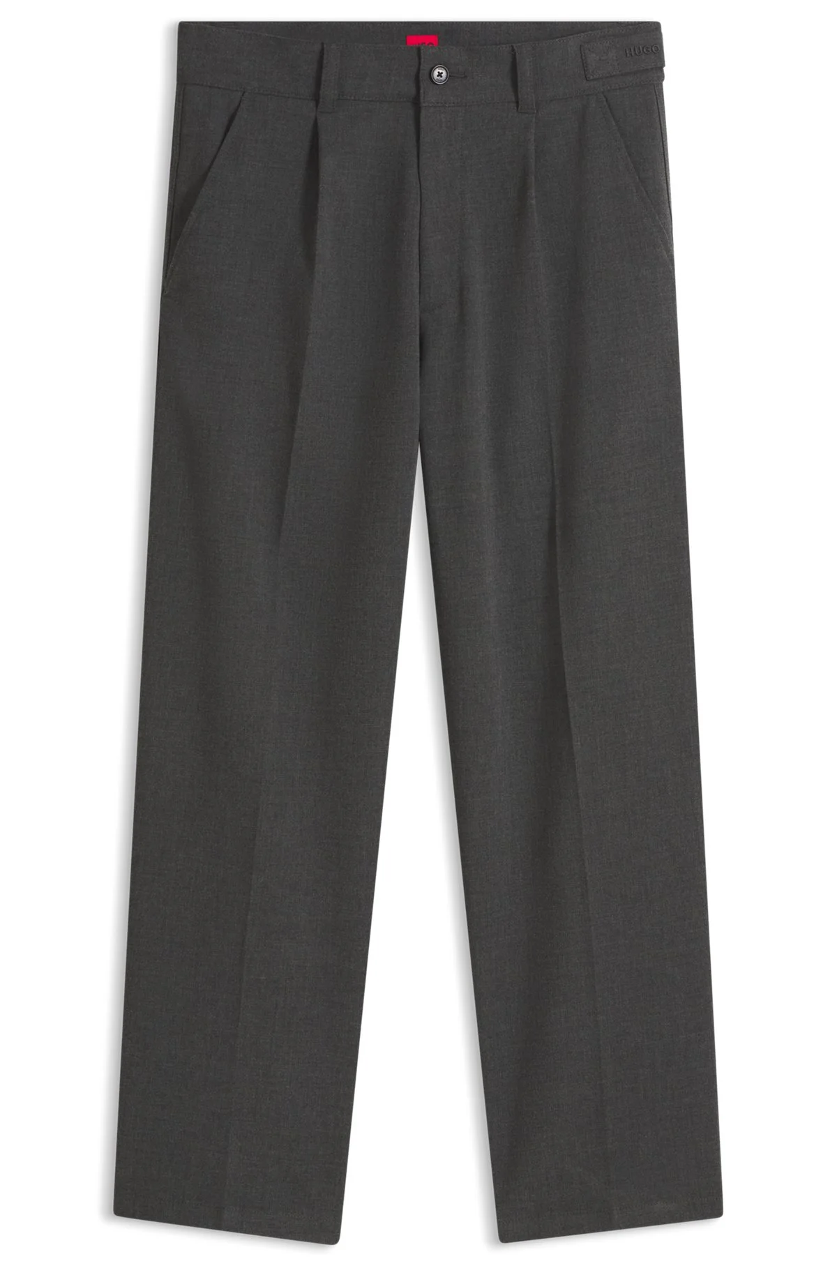 RELAXED-FIT WIDE-LEG PANTS IN PERFORMANCE-STRETCH FABRIC - 1