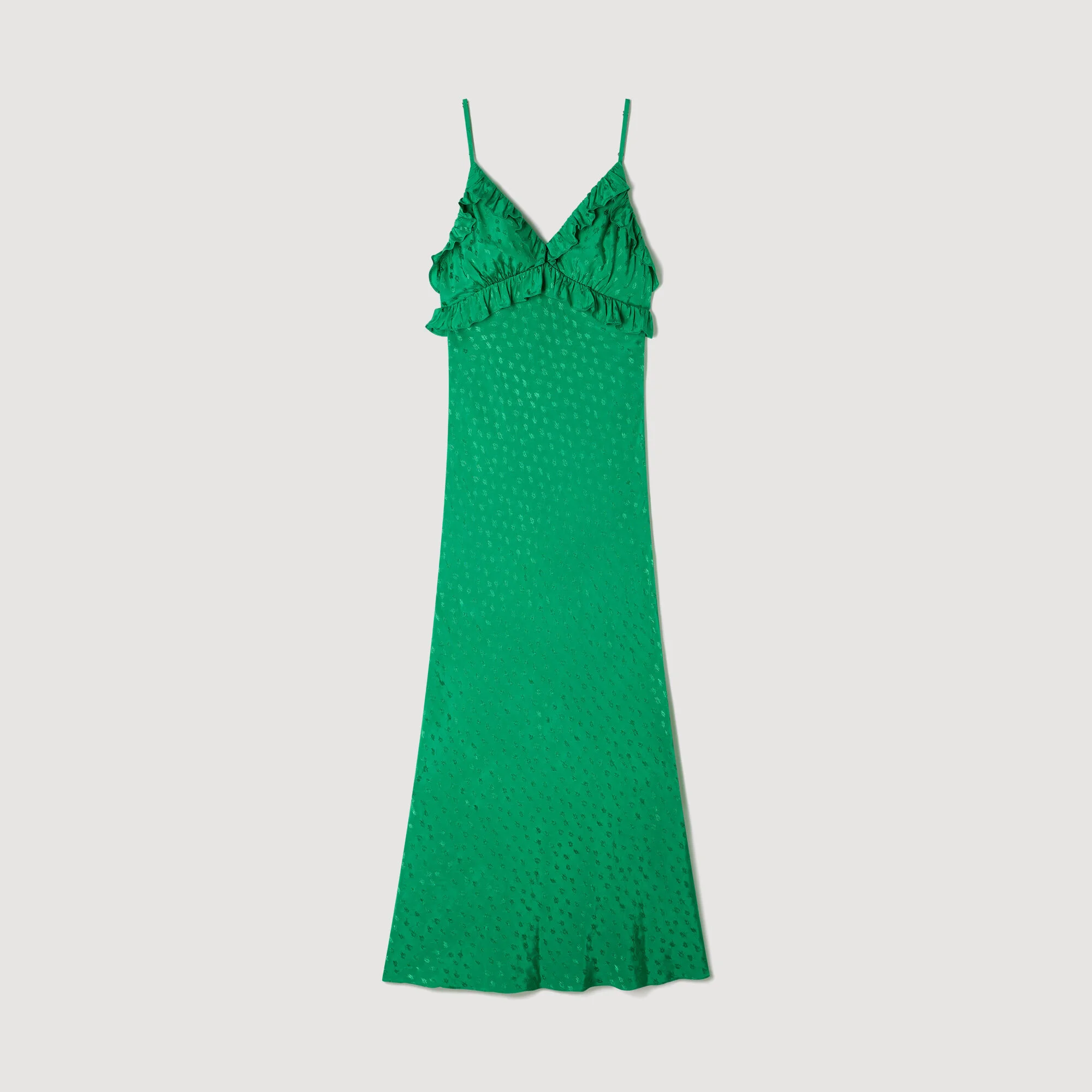 MAXI DRESS WITH STRAPS - 1