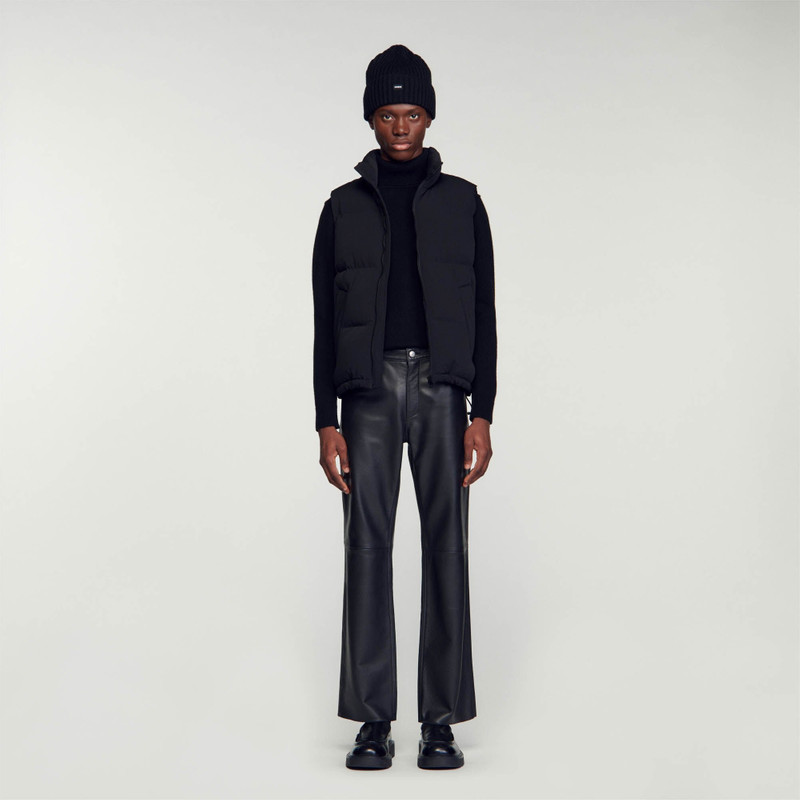 Sandro SLEEVELESS PUFFER JACKET outlook