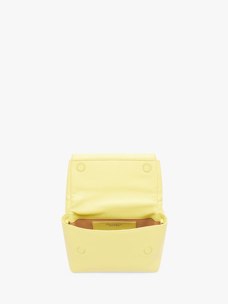 MEDIUM BOW TWISTER - LEATHER TOP HANDLE BAG 3