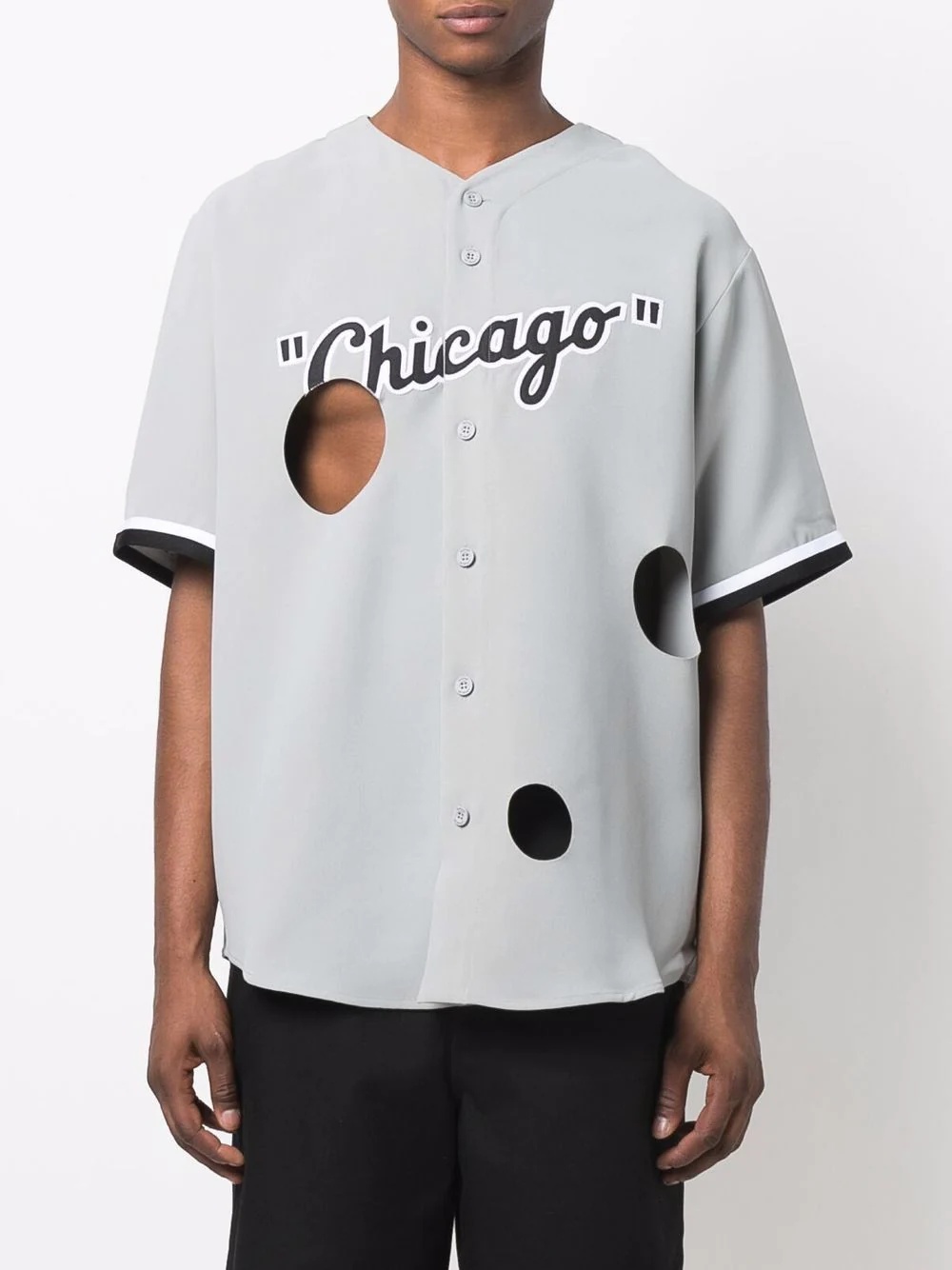 Chicago cut-out shirt - 3