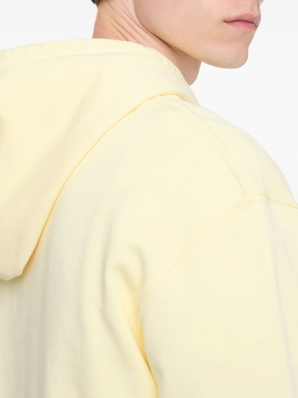 logo-embroidered hoodie - 4