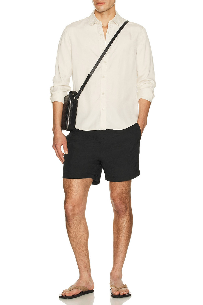 onia Nylon Crinkle 5" Swim Trunk outlook