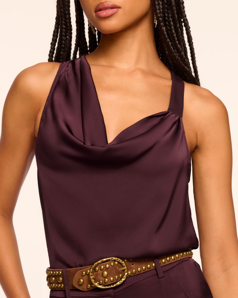 RAMY BROOK Zoe Cowl Neck Tank Top outlook