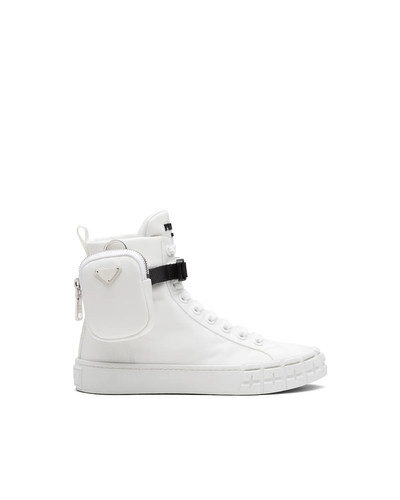 Prada Wheel Re-Nylon Gabardine high-top sneakers outlook