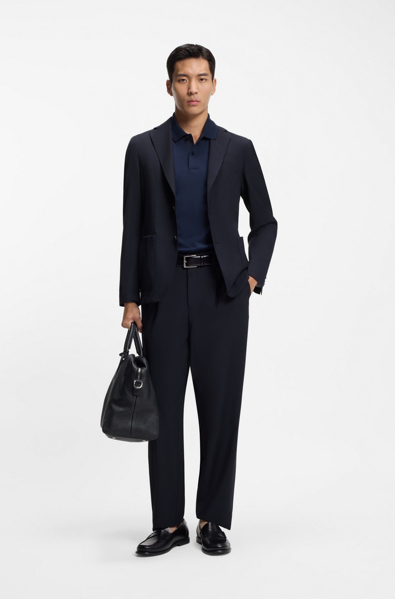 BOSS WASHABLE SLIM-FIT JACKET IN A WOOL BLEND outlook