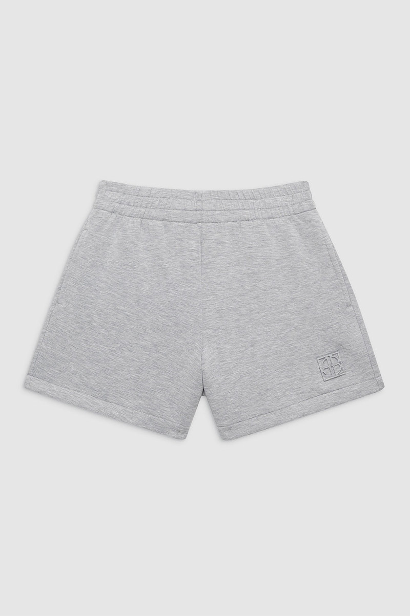 Kam Short Framed Monogram - Heather Grey - 1