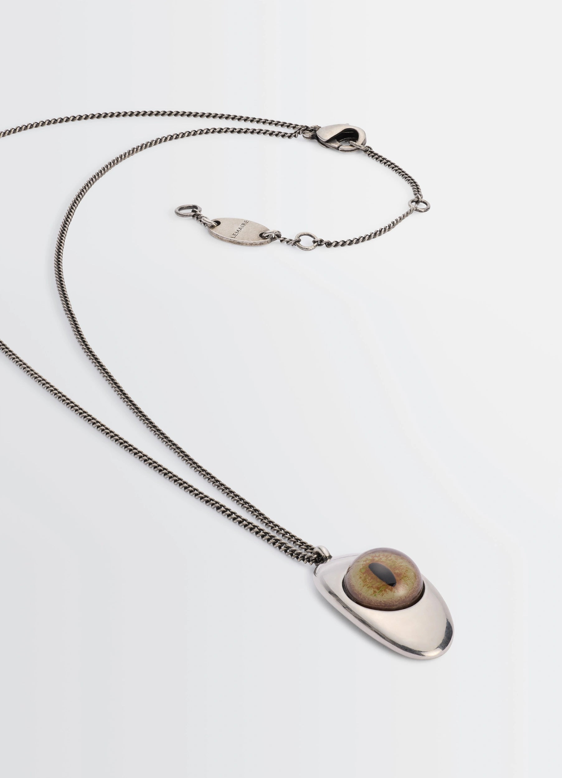 CAT EYE PENDANT NECKLACE - 5
