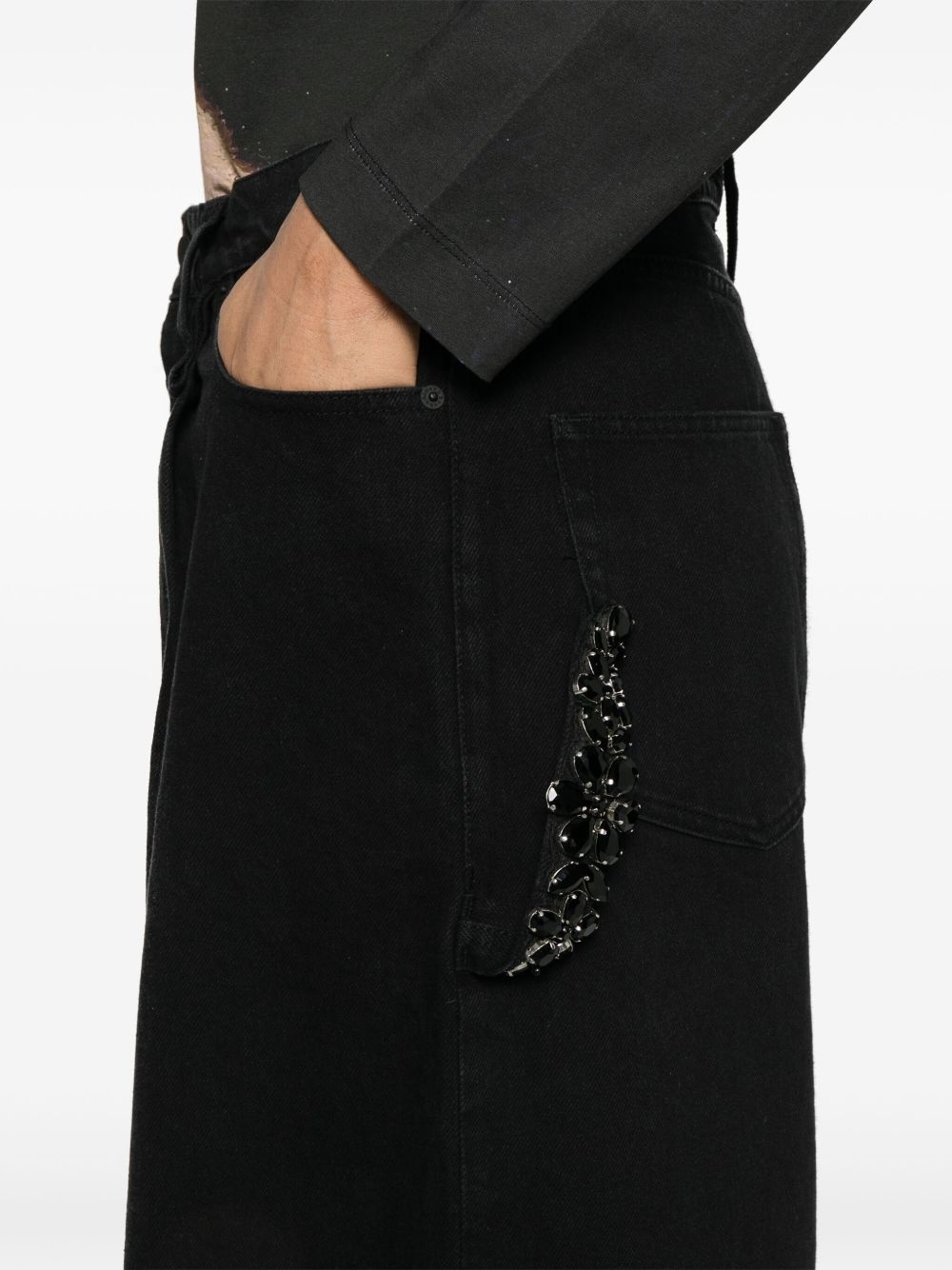 wide-leg jeans - 5