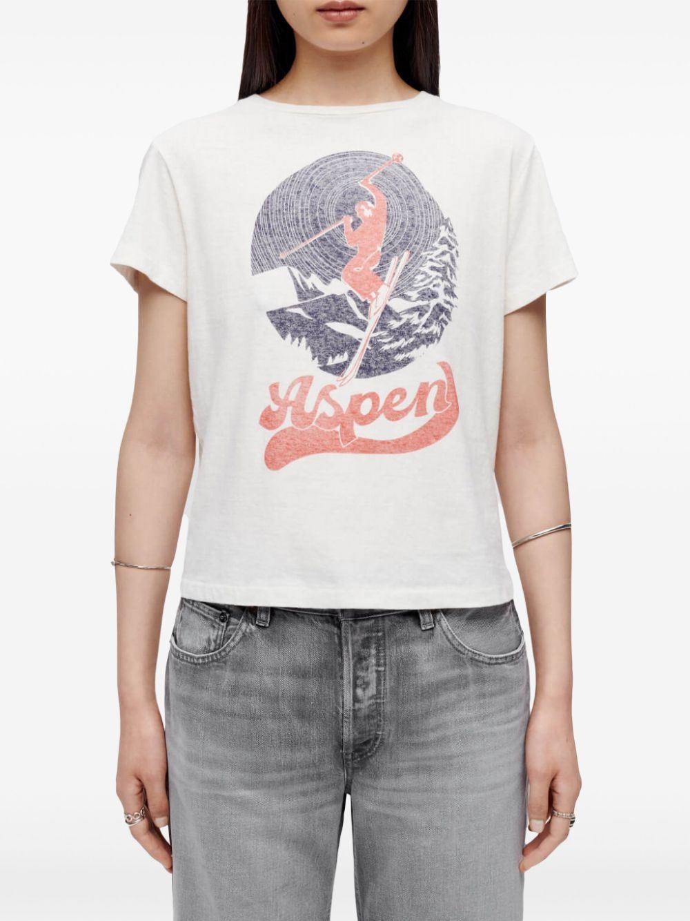 Aspen print T-shirt - 3
