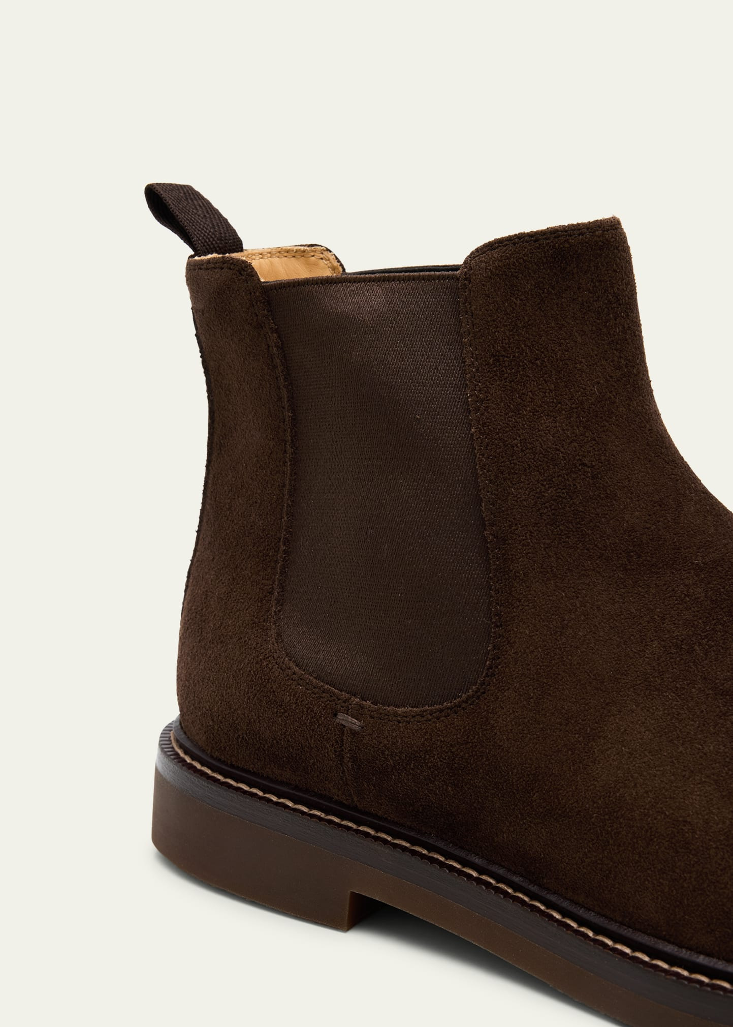 Men's Suede Flex-Sole Chelsea Boots - 6