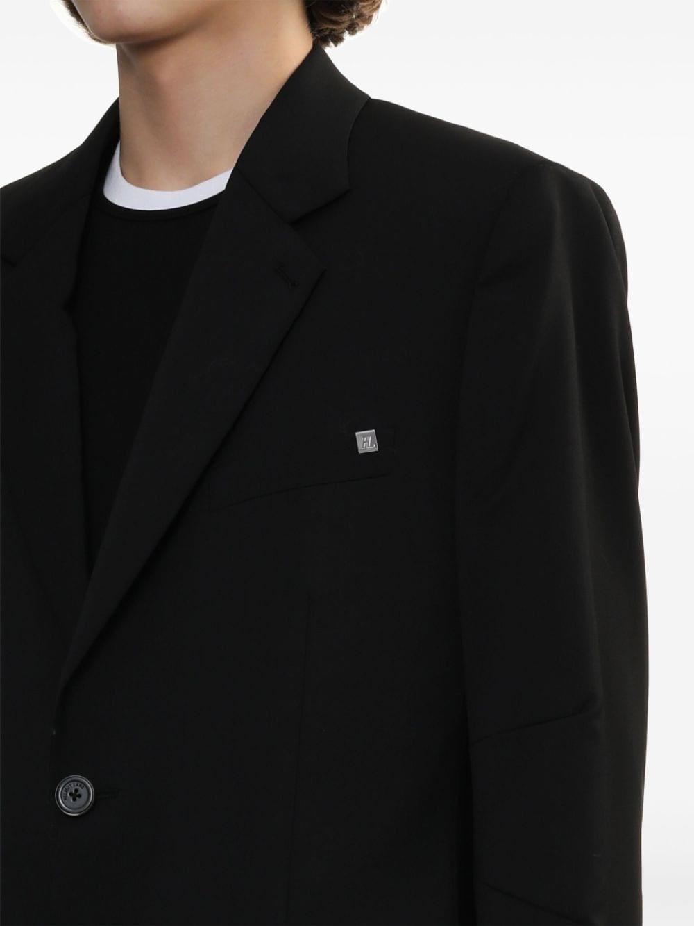 virgin wool blazer - 5