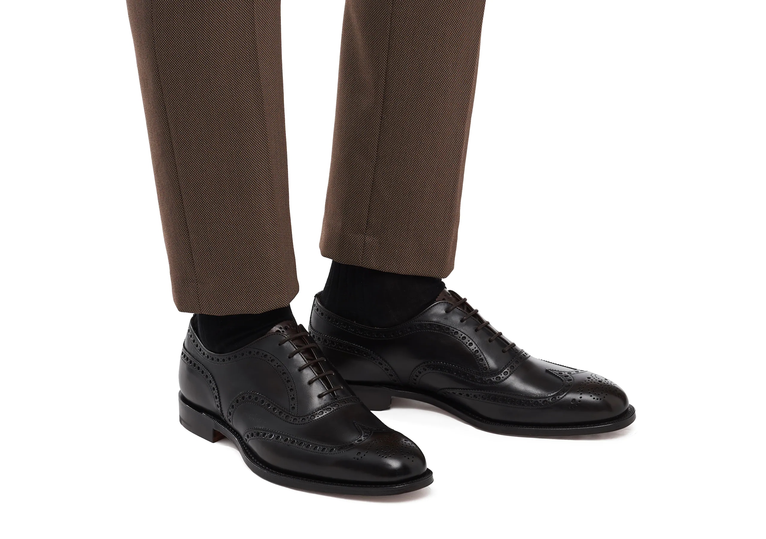 Chetwynd^
Superior Calf Leather Oxford Brogue Ebony - 5