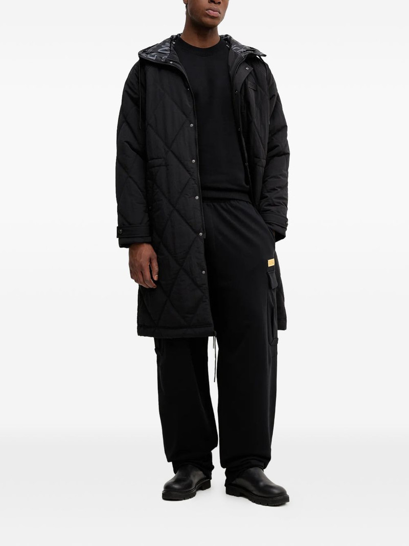 VERSACE JEANS COUTURE logo-plaque track pants outlook