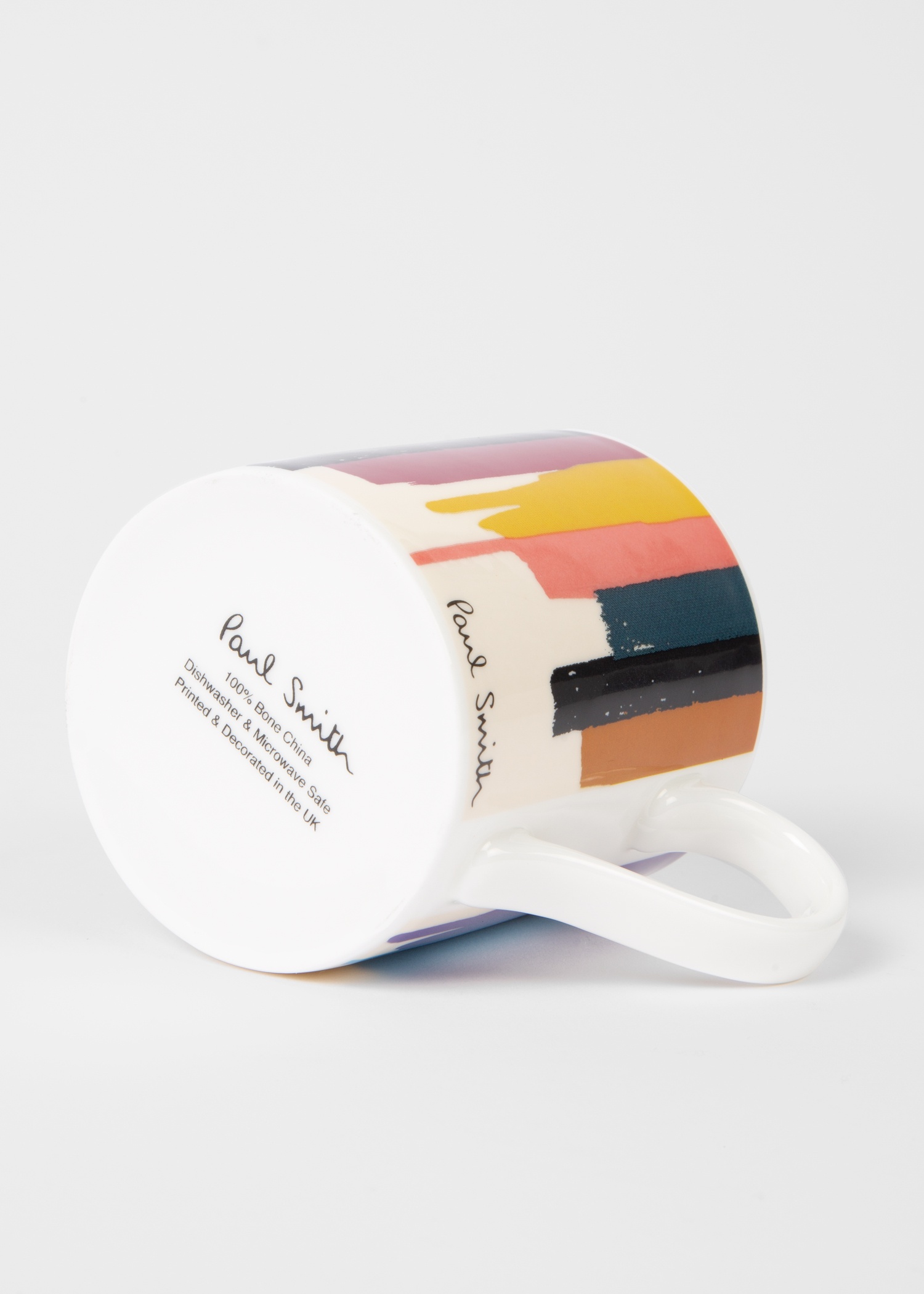'Painted Stripe' Bone China Mug - 3
