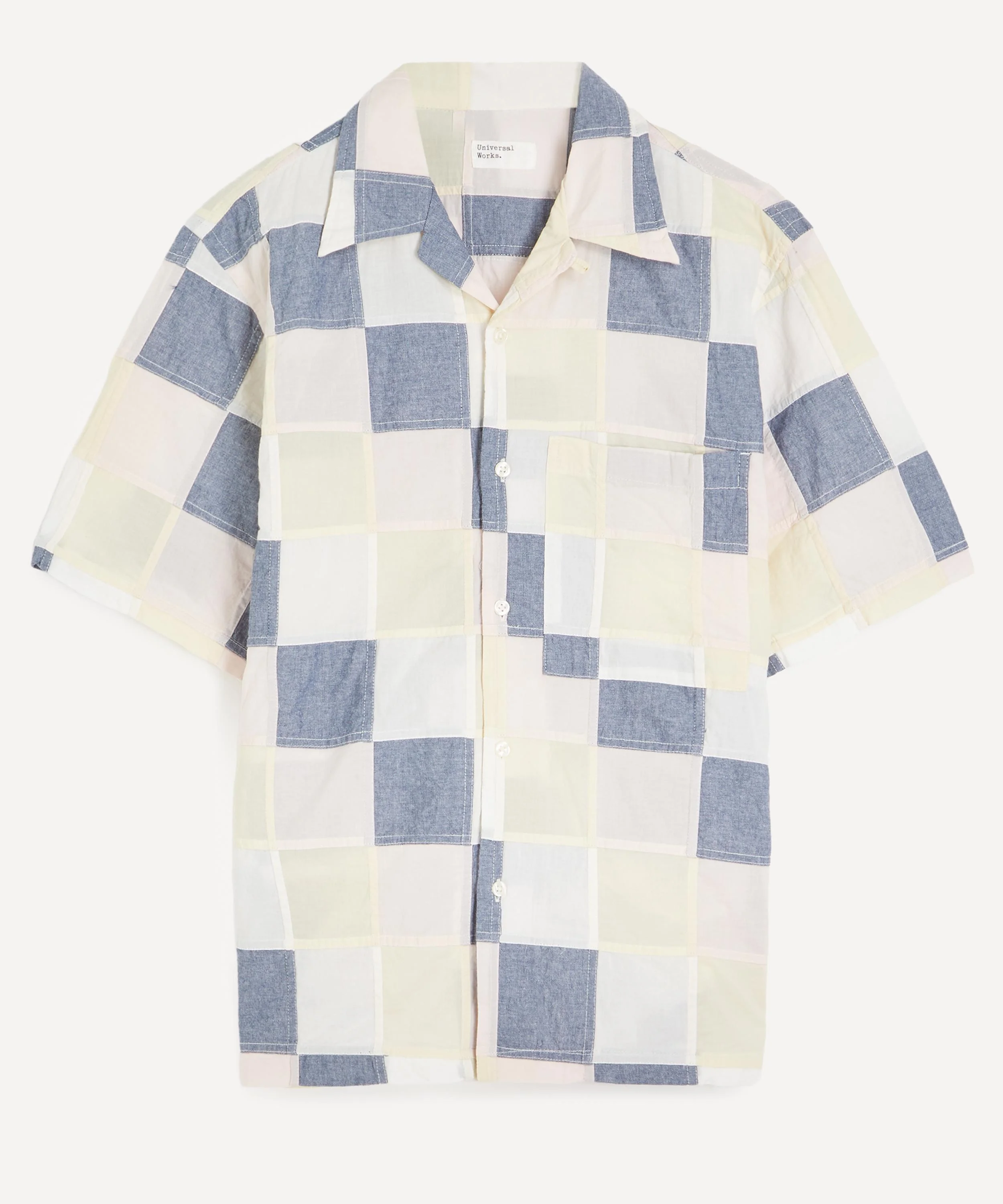 Patchwork Check Road Shirt - 1