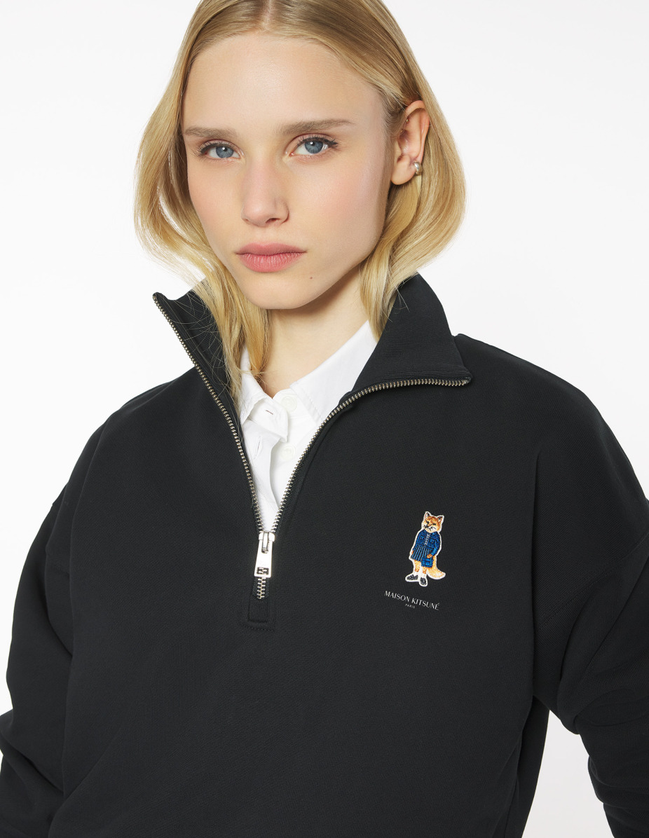 DRESSED FOX HALF ZIP SWEATSHIRT - 4