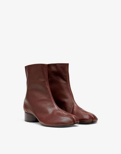 Maison Margiela Tabi vintage leather ankle  boots outlook