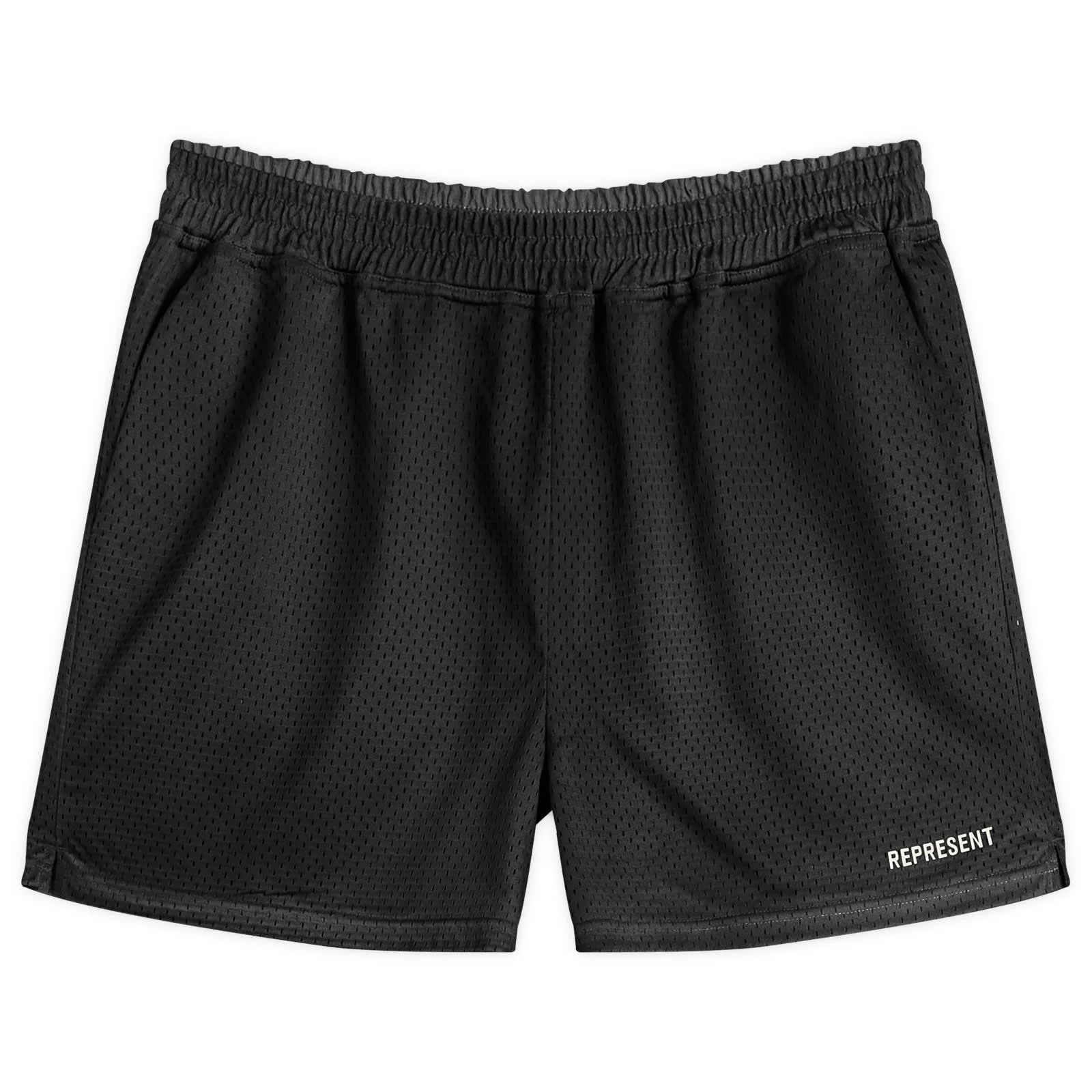 Represent Washed Mesh Shorts - 1