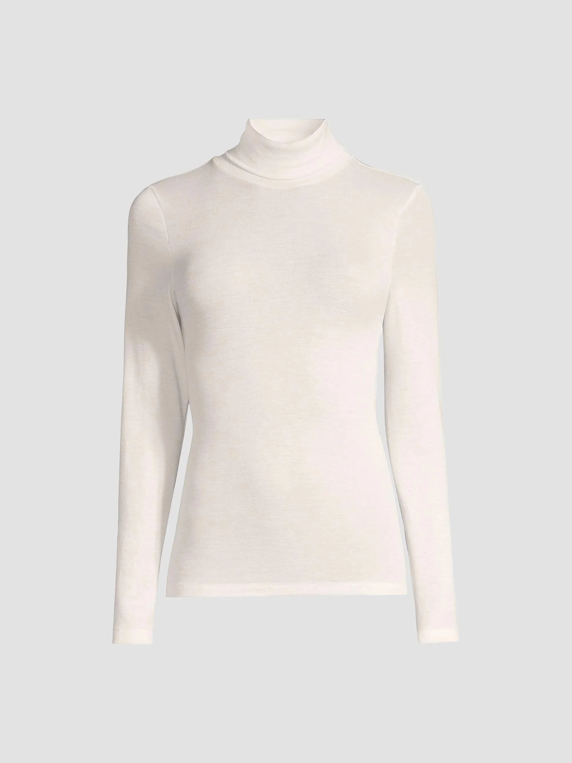 Women's Wool & Silk Turtleneck Pullover - Cynge - 1