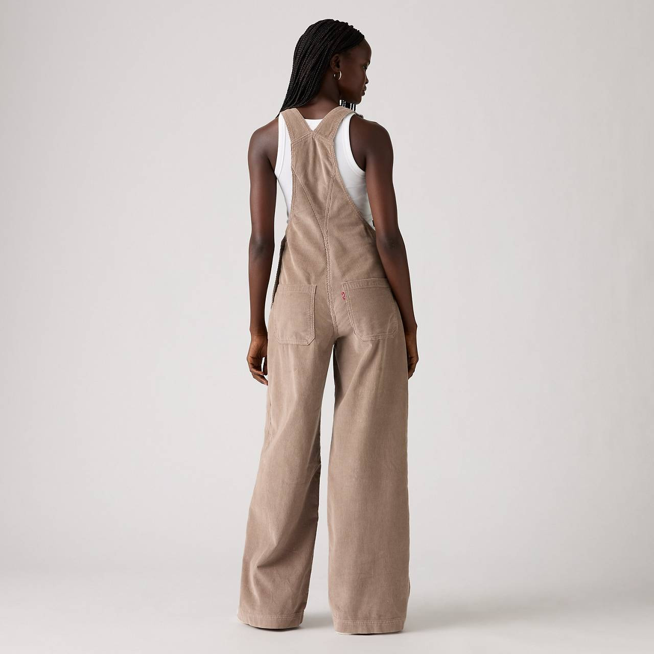 XL CORDUROY OVERALLS - 5