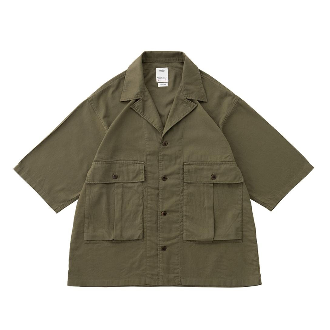 CORNET SHIRT S/S OLIVE - 1