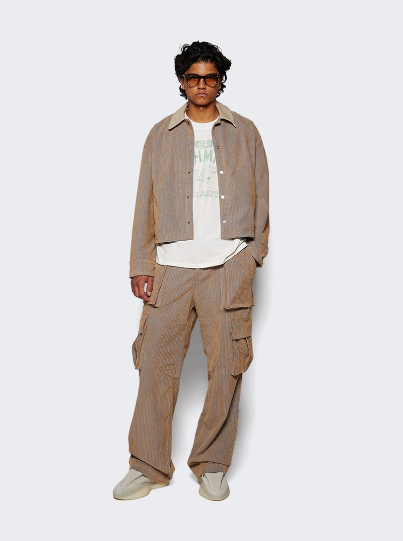 NAHMIAS Corduroy Box Jacket Beige outlook