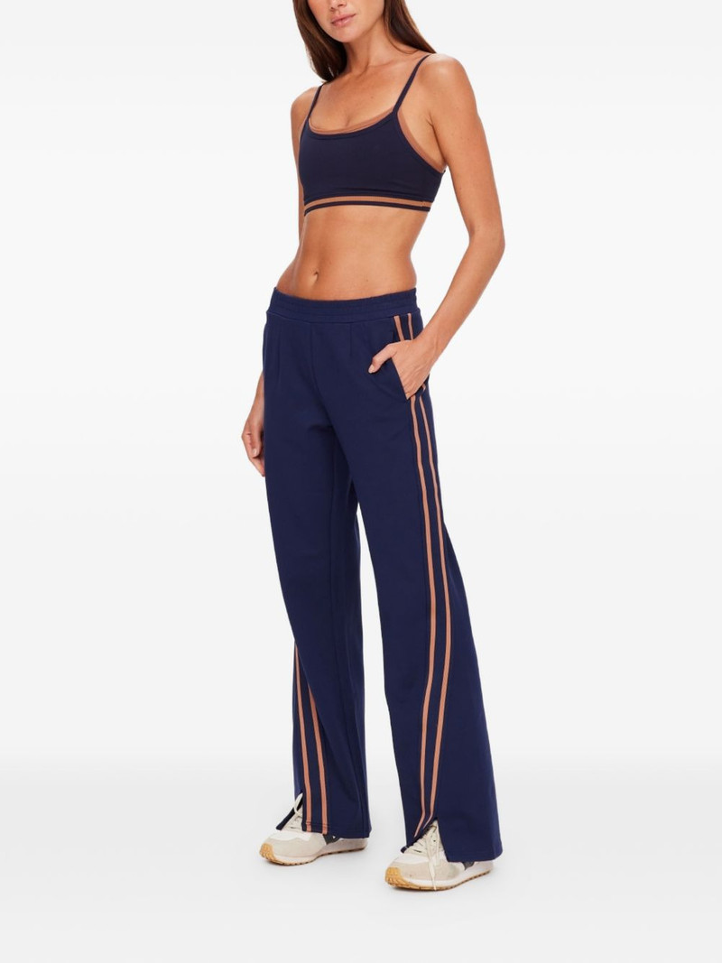 THE UPSIDE Toledo Petra stripe flared track pants outlook