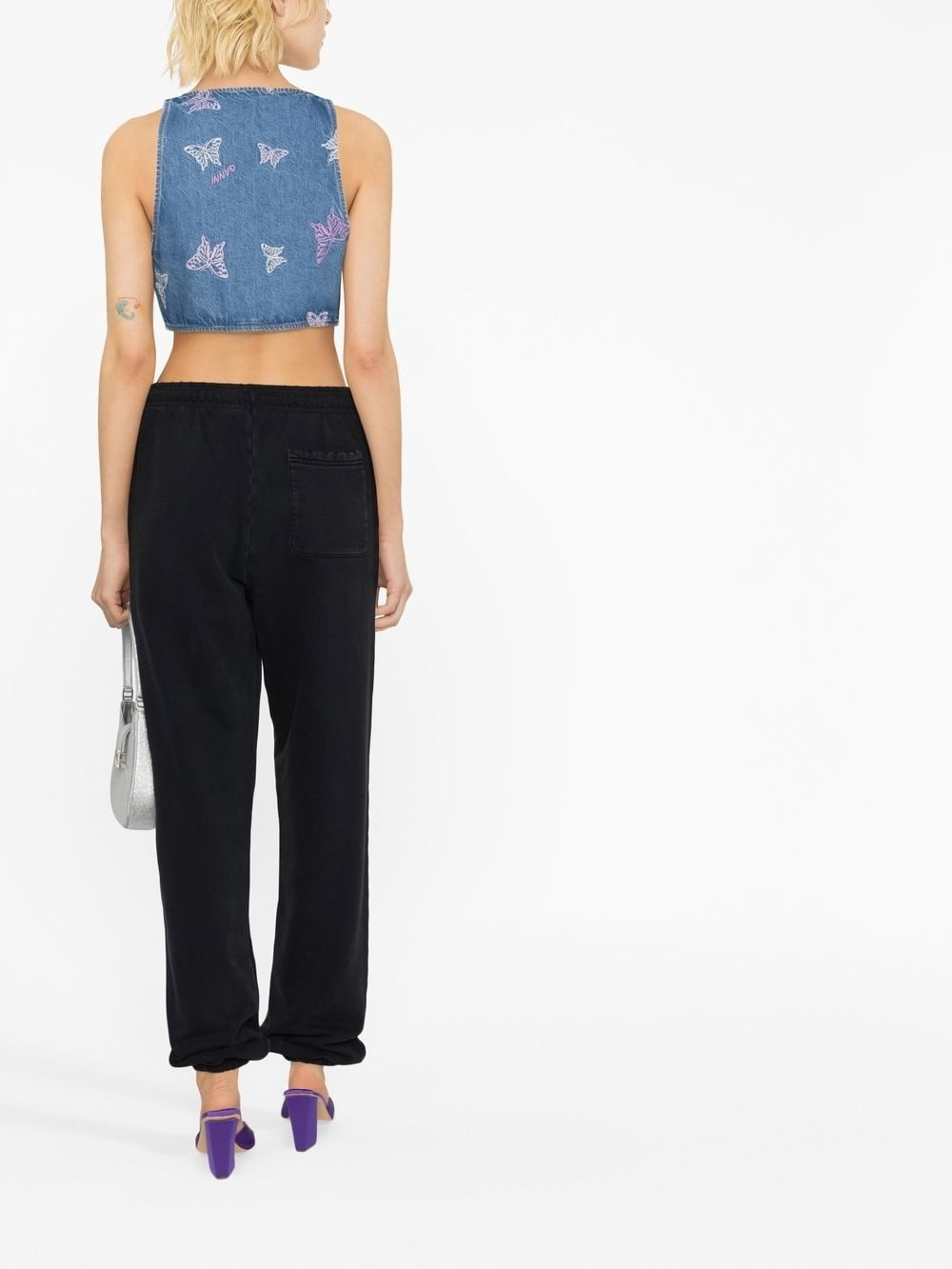 logo-print track pants - 4