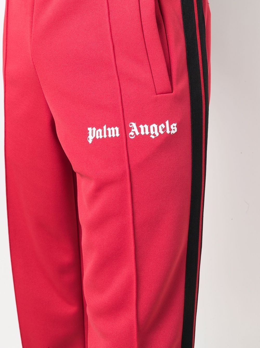 side-stripe track pants - 5