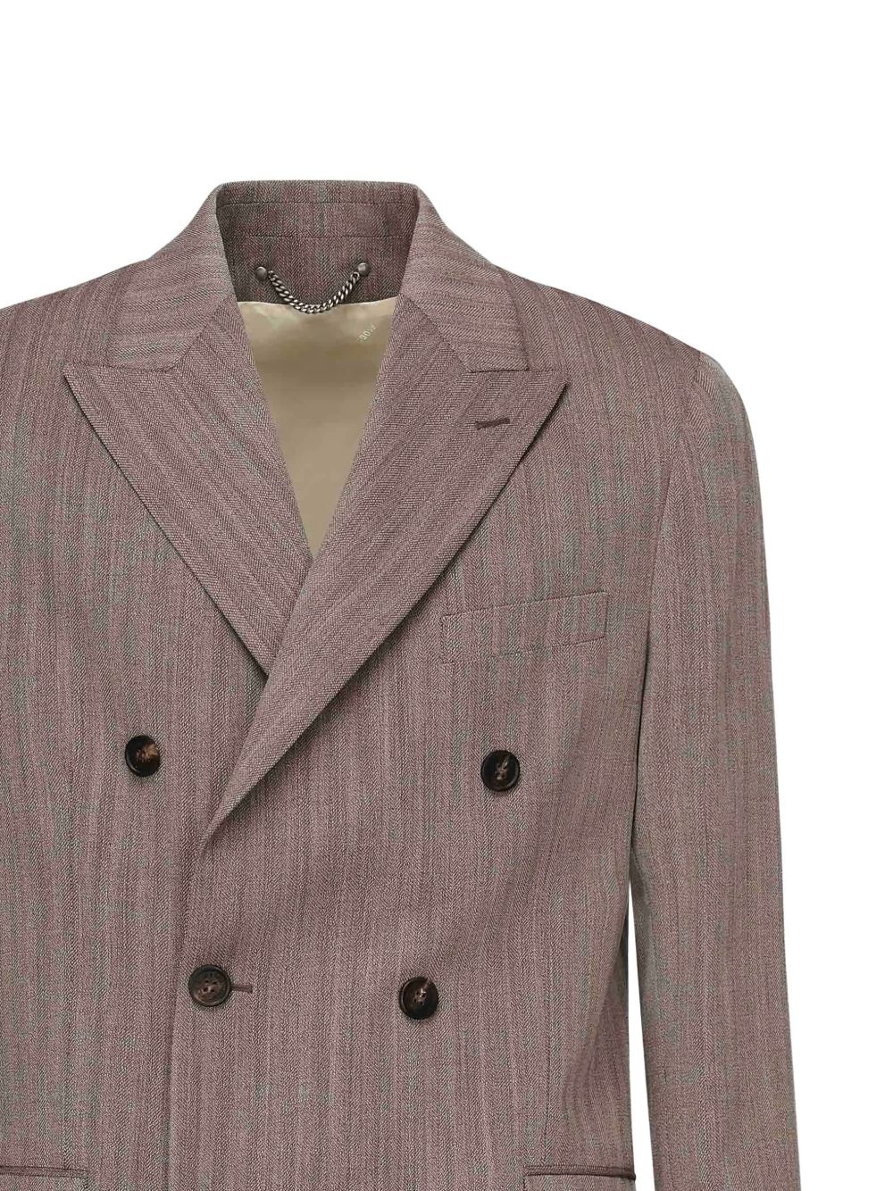 double-breasted blazer - 3