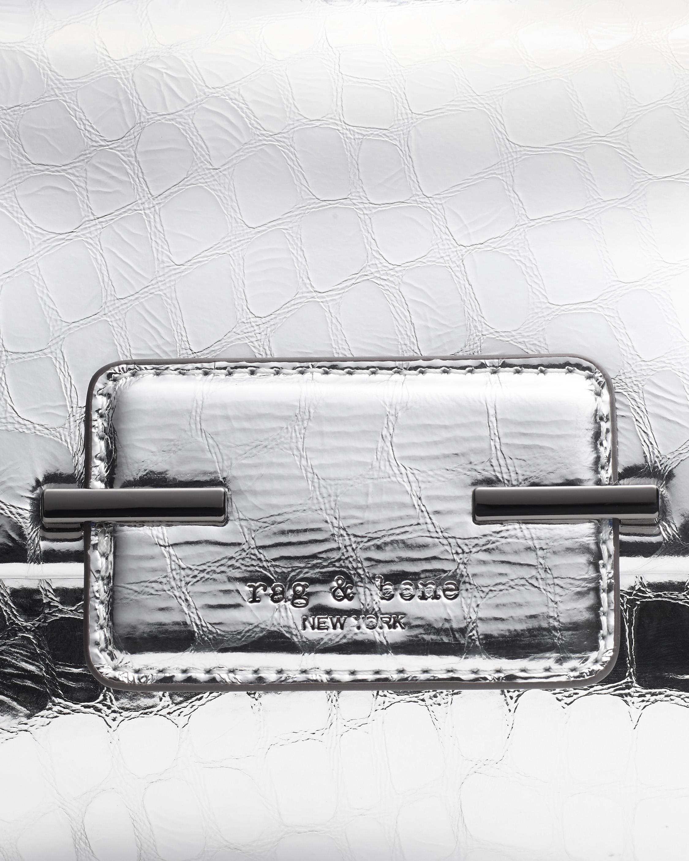 Realm Embossed Leather Crossbody Bag - 4