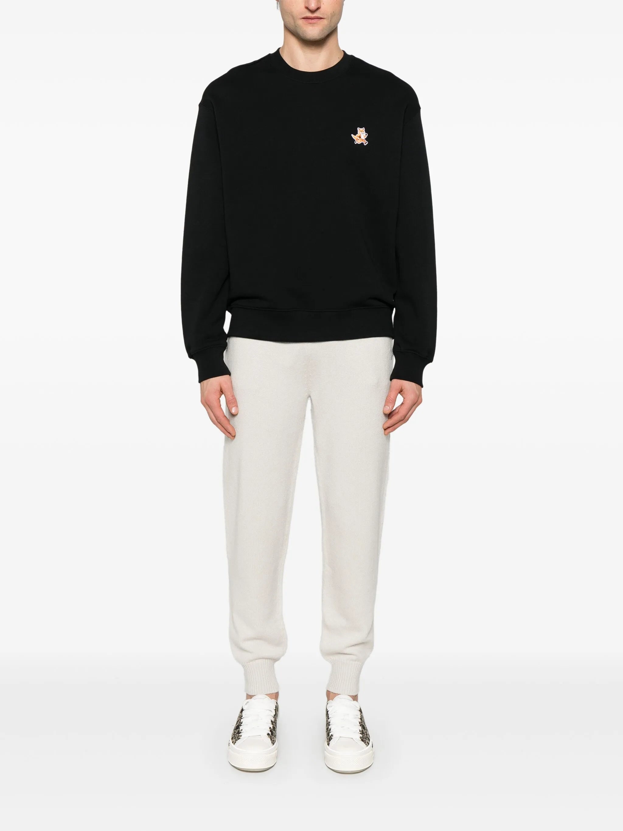 Speedy Fox-appliqué Sweatshirt - 3