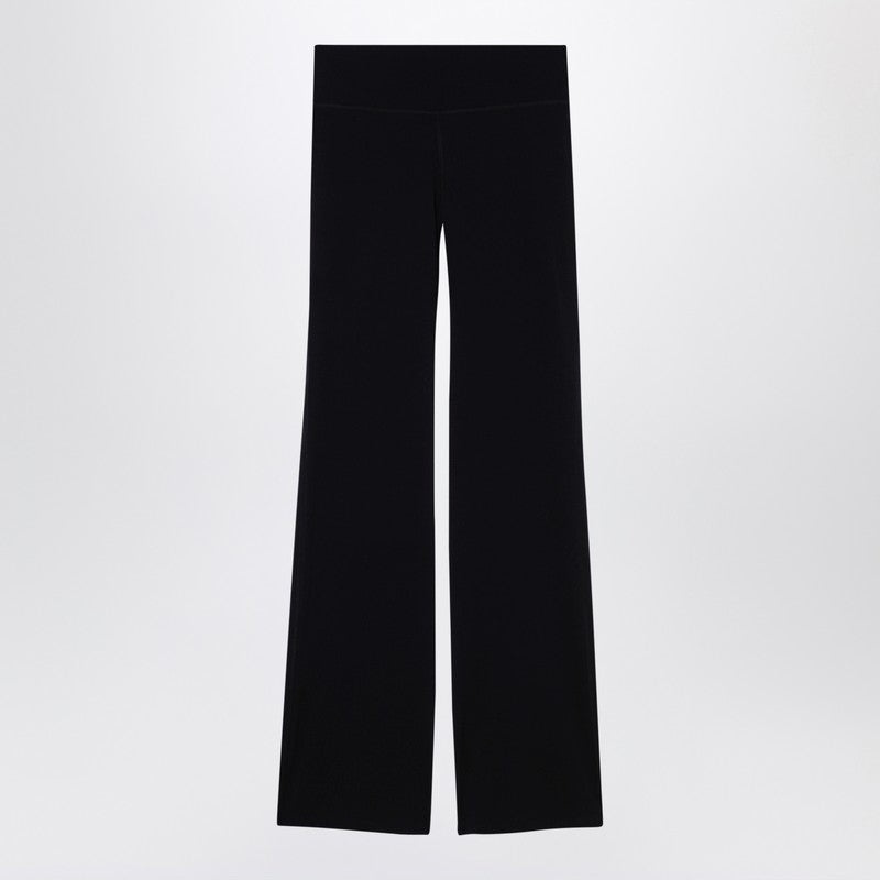 Balenciaga Black Activewear Trousers In Matt Spandex Women - 2