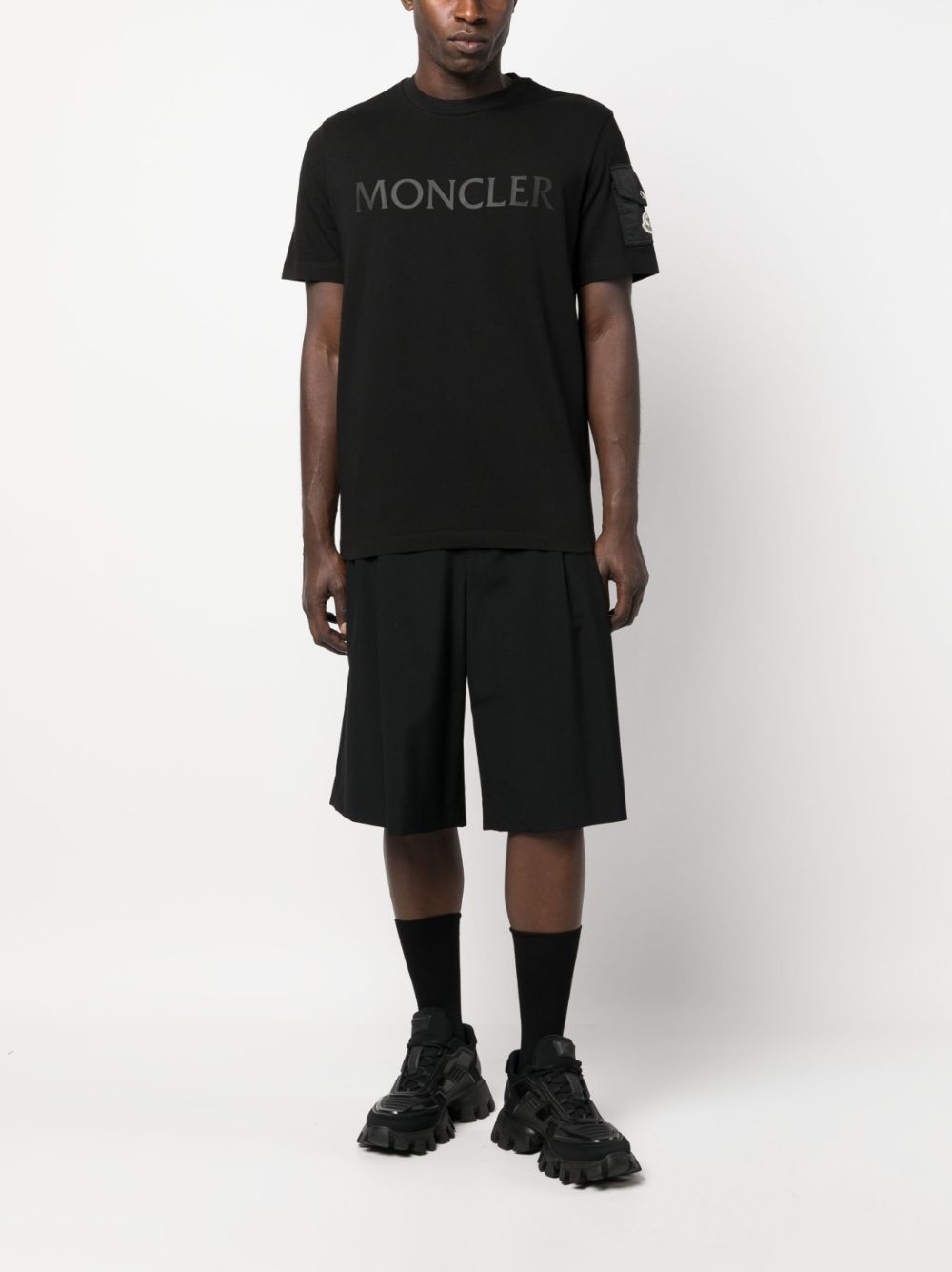 logo-print cotton T-shirt - 2