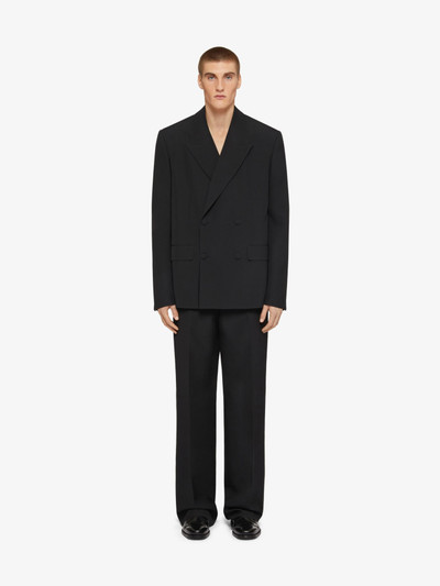 Givenchy BOXY FIT JACKET IN WOOL outlook
