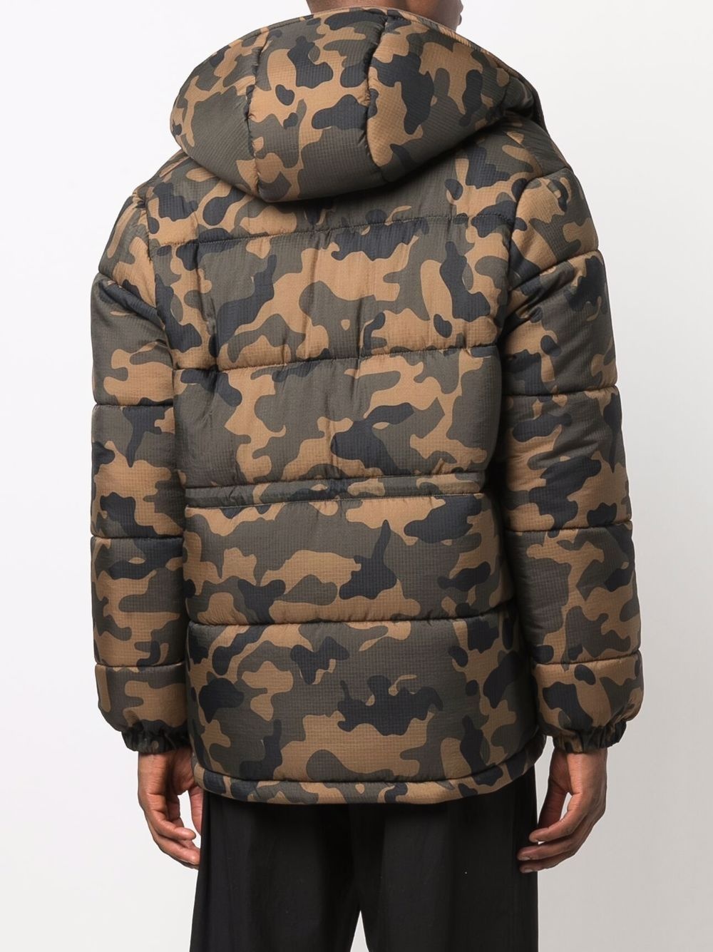 camouflage-pattern padded jacket - 4